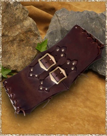 Miedergürtel Piratenbraut braun Taille 85-90 cm